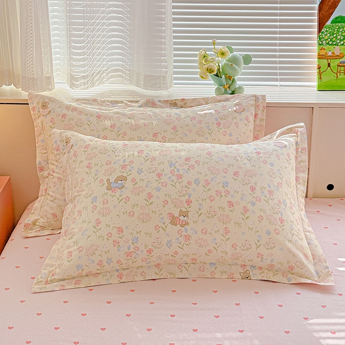 91家纺网 家纺一手货源 找家纺 （总）依庭 2026新款12868全棉纯棉印花枕套