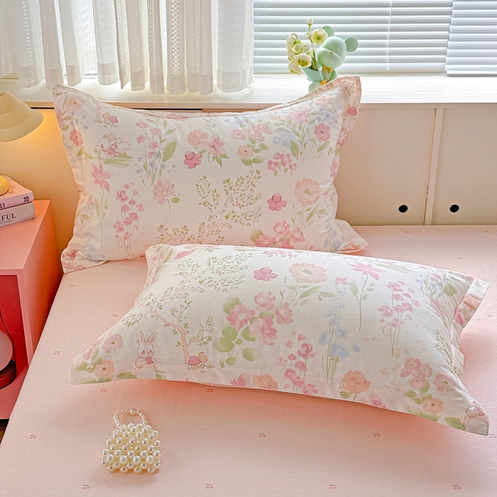 91家纺网 家纺一手货源 找家纺 （总）依庭 2026新款12868全棉纯棉印花枕套