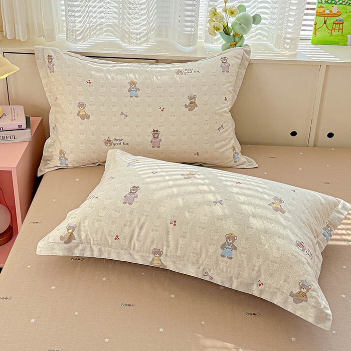 91家纺网 家纺一手货源 找家纺 （总）依庭 2026新款12868全棉纯棉印花枕套