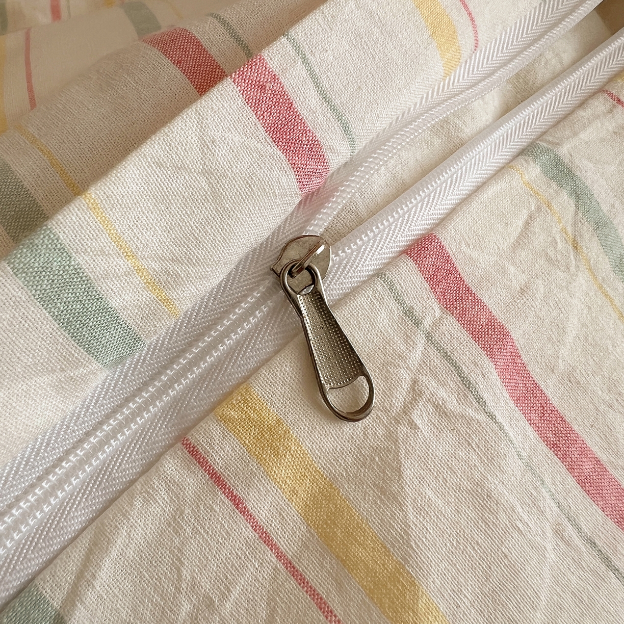 91家纺网 家纺一手货源 找家纺 （总）丽涵家纺 2026新款全棉纯棉色织水洗棉绣花单被套被套单件