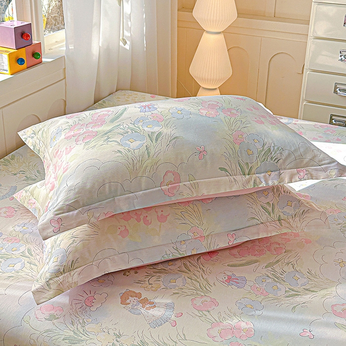 91家纺网 家纺一手货源 找家纺 （总）依庭 2026新款12868全棉纯棉印花枕套