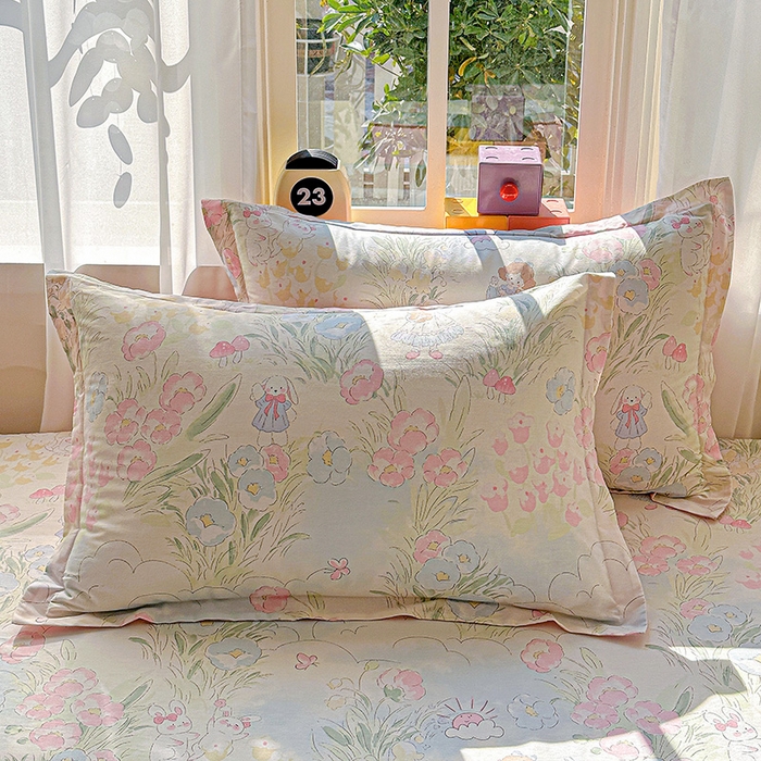 91家纺网 家纺一手货源 找家纺 （总）依庭 2026新款12868全棉纯棉印花枕套