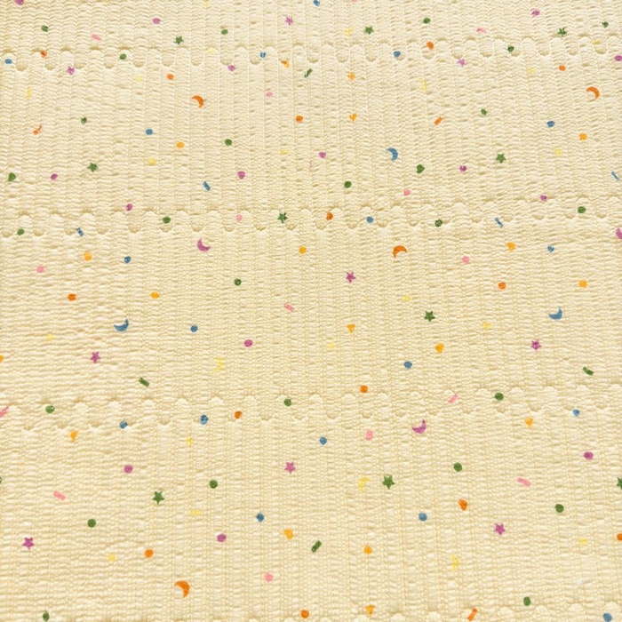 91家纺网 家纺一手货源 找家纺 梵朴 2026新款A类泡芙双层纱云感邹邹纱床盖三件套 璀璨星空