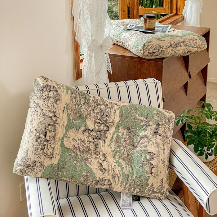 91家纺网 家纺一手货源 找家纺 她喜爱枕芯 2026新款软硬芯态艾草香薰枕枕头枕芯 艾草香薰枕-绿