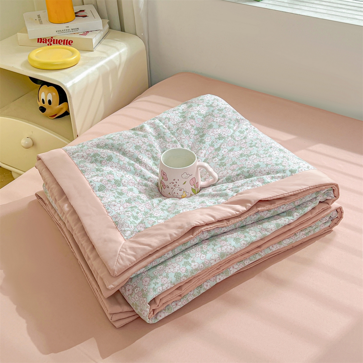 91家纺网 家纺一手货源 找家纺 （总）犇牛仓储供应链 2026新款高克重水洗棉印花棉花夏被夏凉被空调被