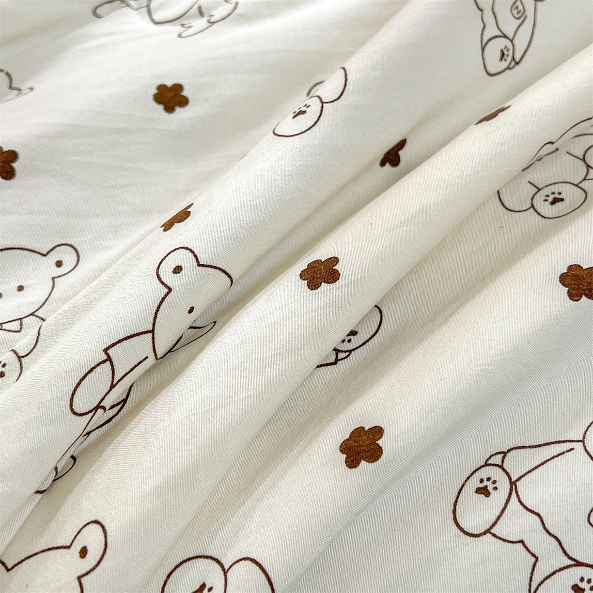 91家纺网 家纺一手货源 找家纺 犇牛仓储供应链 2026新款高克重水洗棉印花棉花夏被夏凉被空调被 小熊学院