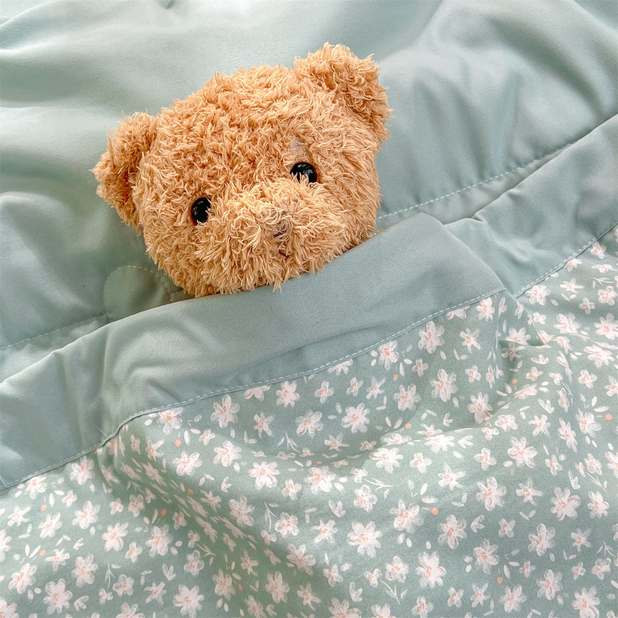 91家纺网 家纺一手货源 找家纺 犇牛仓储供应链 2026新款高克重水洗棉印花棉花夏被夏凉被空调被 朵拉花园