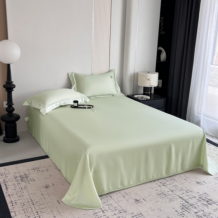 91家纺网 家纺一手货源 找家纺 桂雅居 2026新款东芳茶净--福运绵长工艺夏被被子被芯 丝柔绿