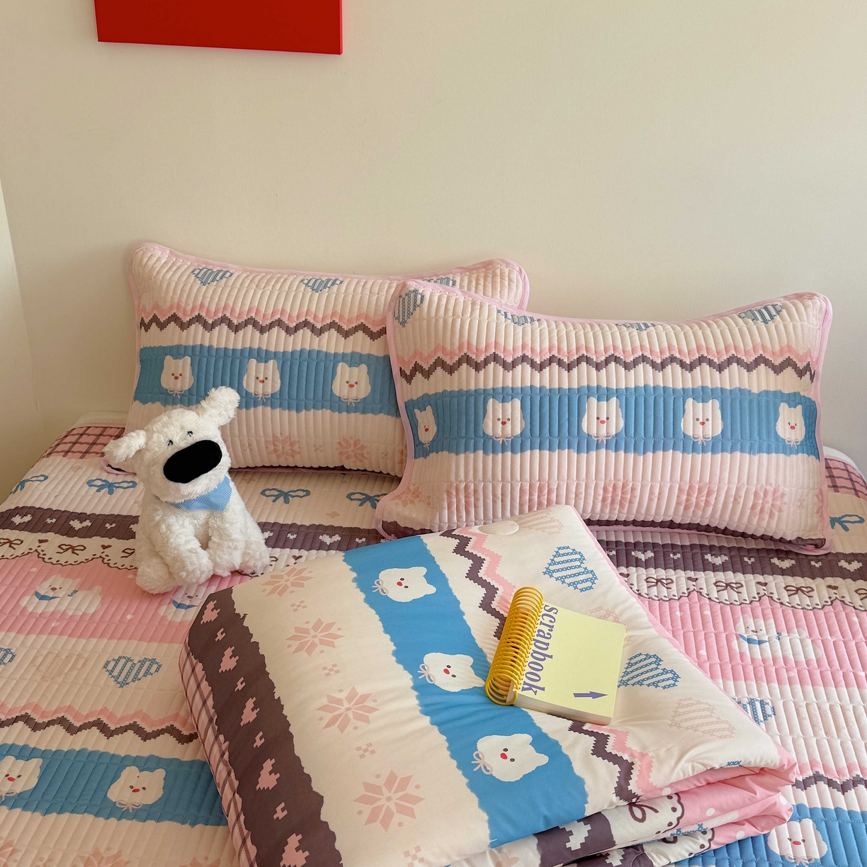 91家纺网 家纺一手货源 找家纺 （总）美乐迪家纺 2026春夏新款水光冰丝床盖夏被夏凉被空调被四件套