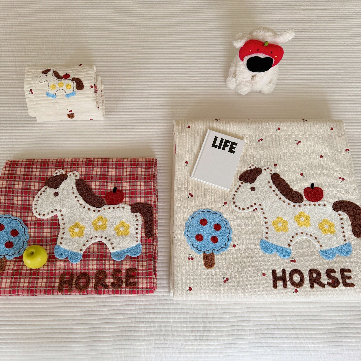 91家纺网 家纺一手货源 找家纺 （总）顾里家纺 2026新款ins韩风床盖单品床盖单件三件套被套四件套