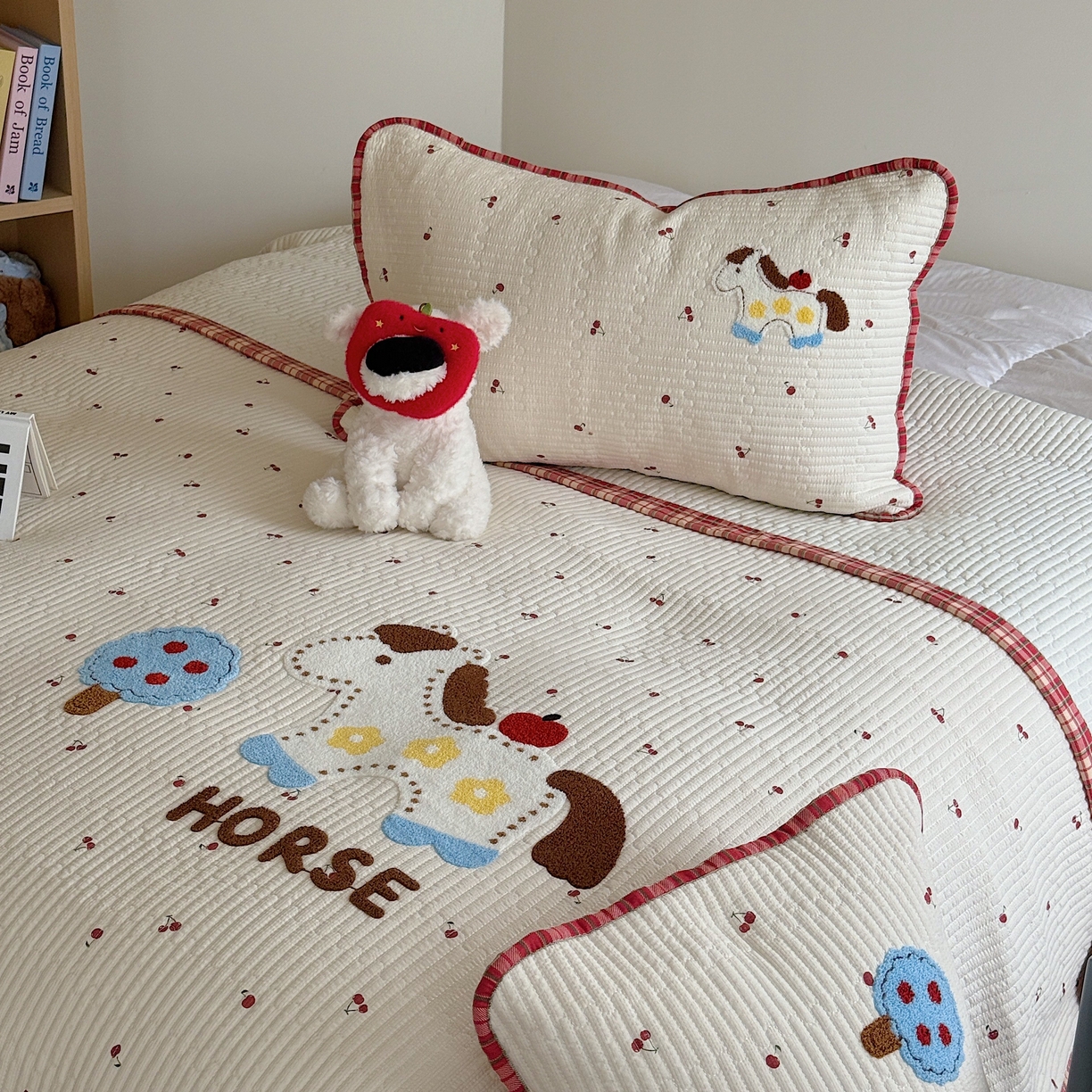 91家纺网 家纺一手货源 找家纺 （总）顾里家纺 2026新款ins韩风床盖单品床盖单件三件套被套四件套