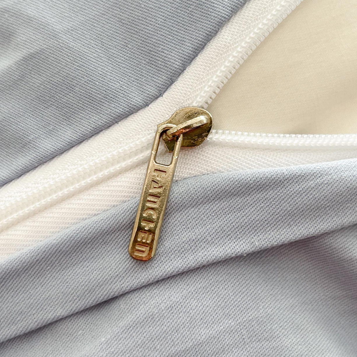 91家纺网 家纺一手货源 找家纺 涵宸家纺 2026新款全棉华夫格贝壳边四件套 布莱迪