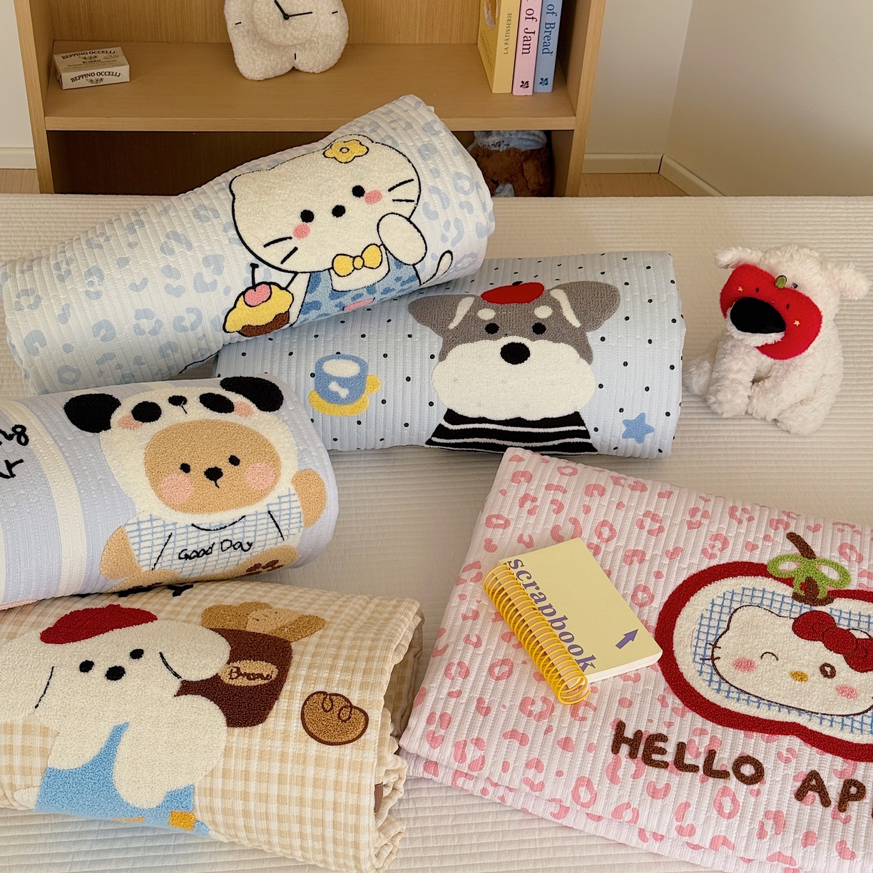 91家纺网 家纺一手货源 找家纺 （总）顾里家纺 2026新款ins韩风床盖单品床盖单件三件套被套四件套