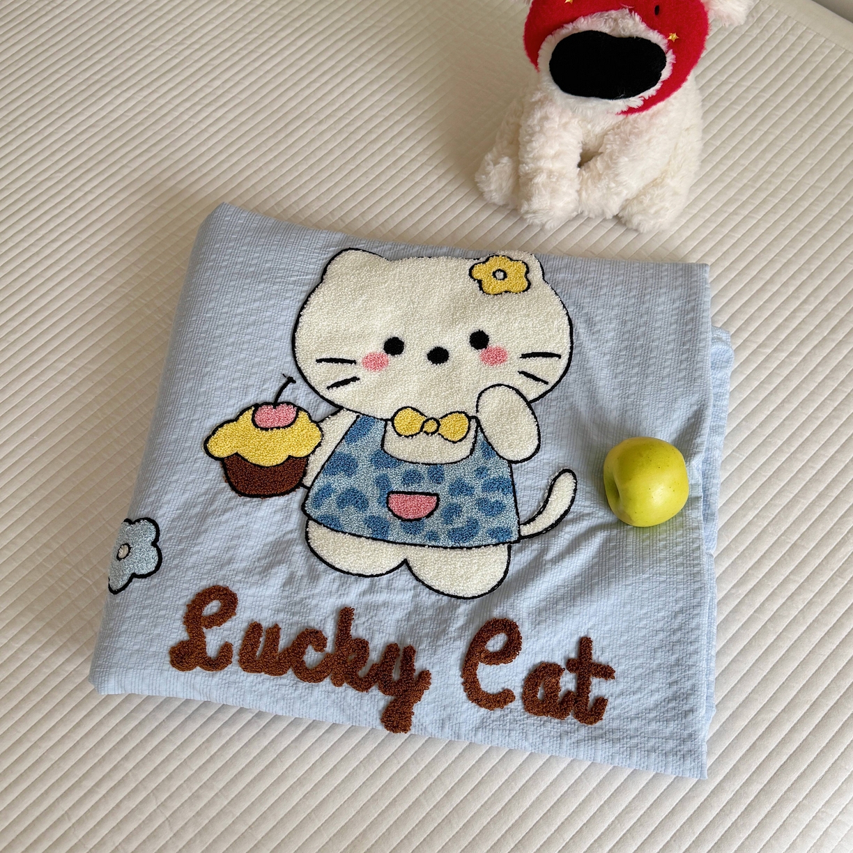 91家纺网 家纺一手货源 找家纺 顾里家纺 2026新款ins韩风床盖单品床盖单件三件套被套四件套 豹纹喵喵