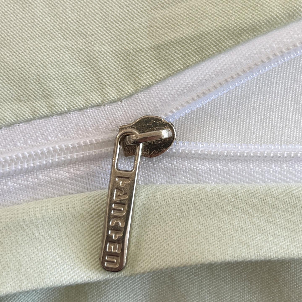 91家纺网 家纺一手货源 找家纺 涵宸家纺 2026新款全棉华夫格贝壳边四件套 青柠夏