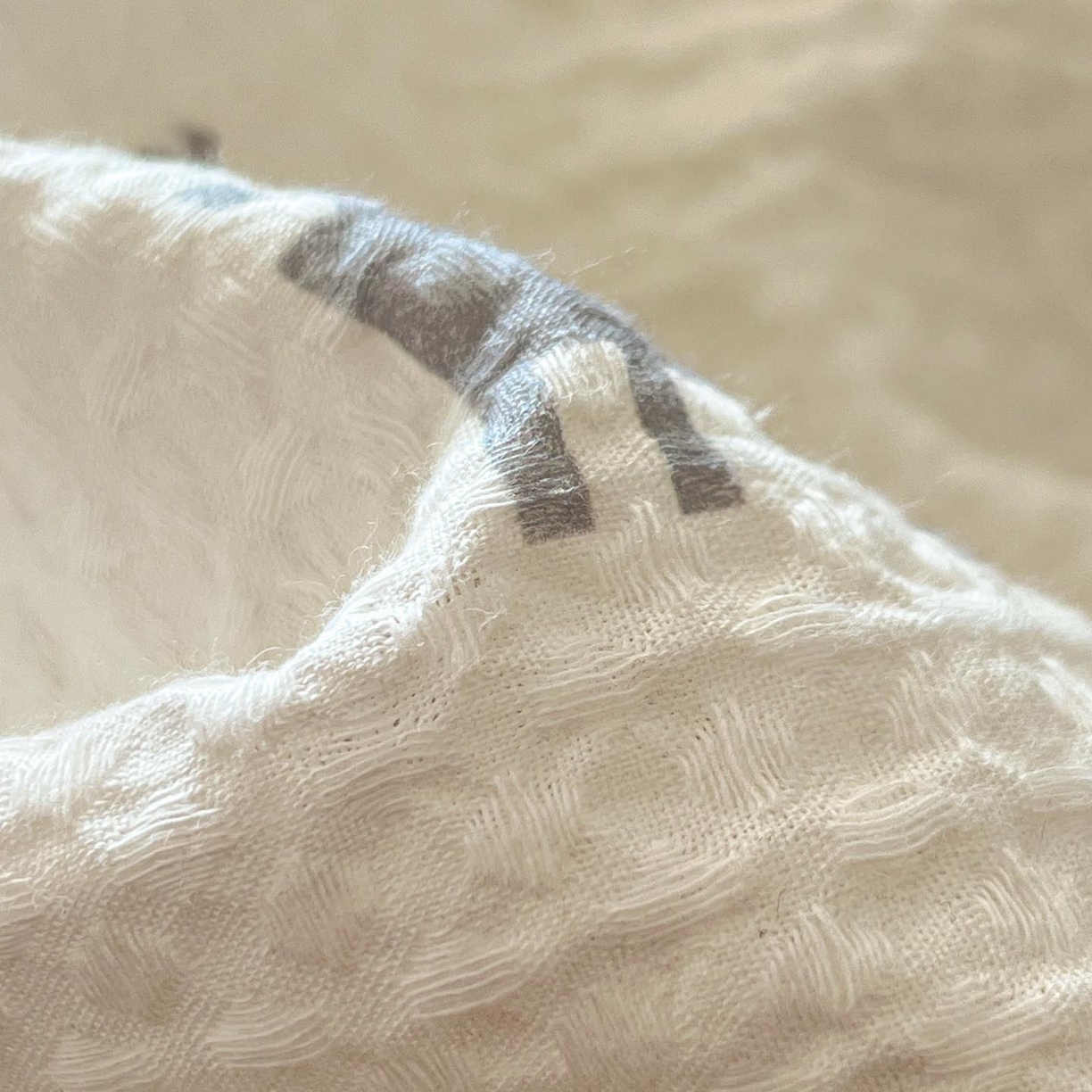 91家纺网 家纺一手货源 找家纺 涵宸家纺 2026新款全棉华夫格贝壳边四件套 童趣