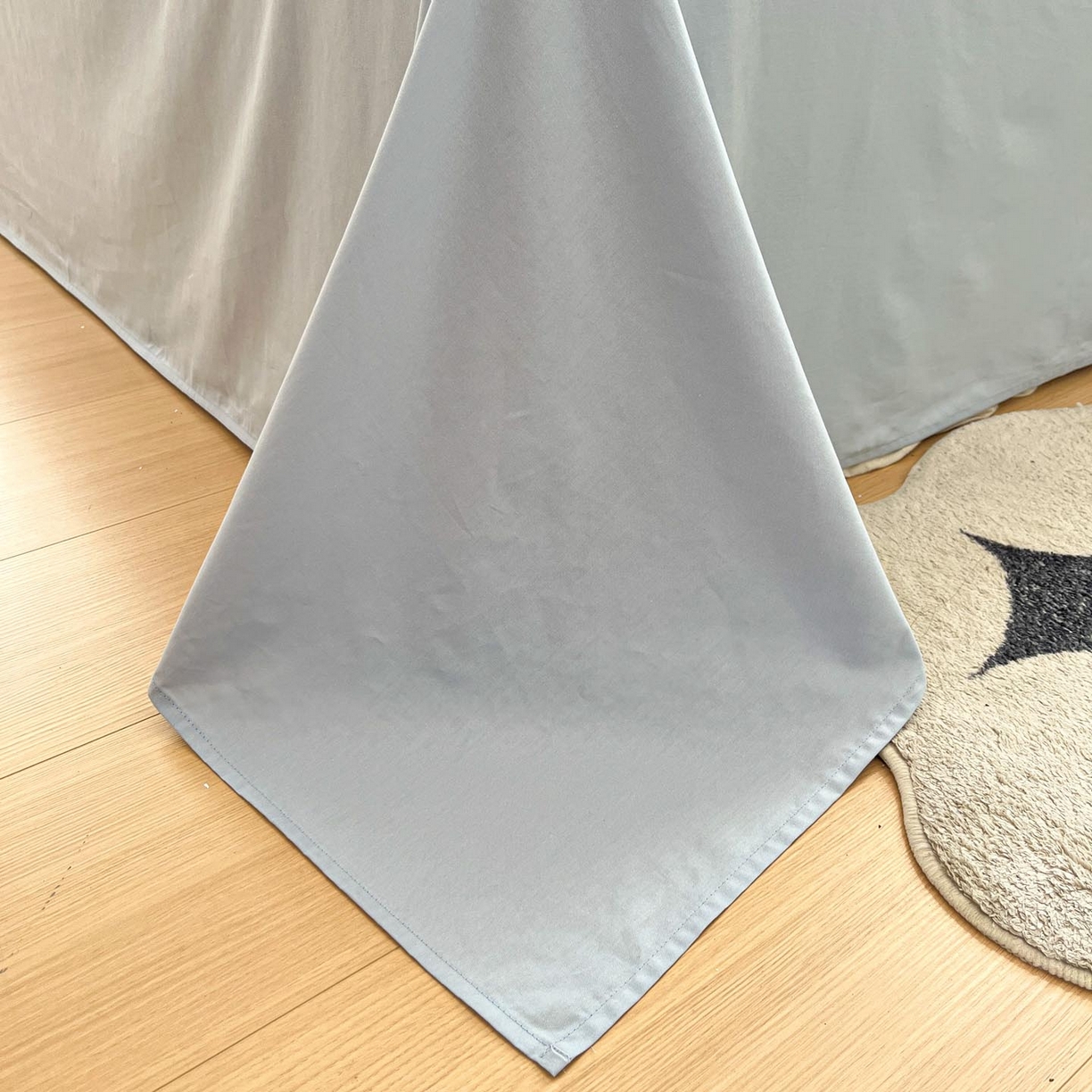 91家纺网 家纺一手货源 找家纺 涵宸家纺 2026新款全棉华夫格贝壳边四件套 童趣