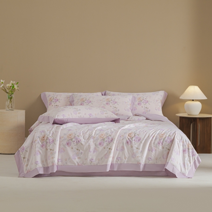 91家纺网 家纺一手货源 找家纺 （总）柒月家居 2026新款凉感冰丝夏被空调被夏凉被