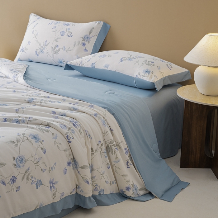 91家纺网 家纺一手货源 找家纺 （总）柒月家居 2026新款凉感冰丝夏被空调被夏凉被