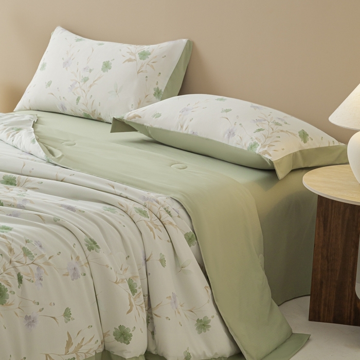 91家纺网 家纺一手货源 找家纺 （总）柒月家居 2026新款凉感冰丝夏被空调被夏凉被