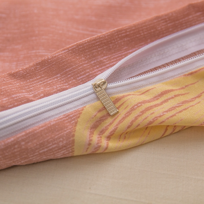 91家纺网 家纺一手货源 找家纺 莎臣豹 2026新款水洗棉磨毛纯色简约风四件套（风格一） 甜蜜的心