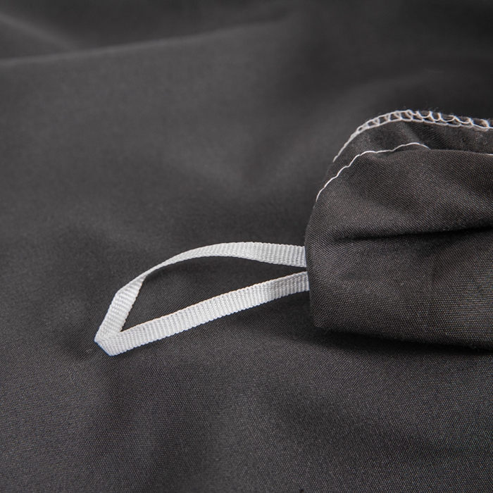 91家纺网 家纺一手货源 找家纺 莎臣豹 2026新款水洗棉磨毛纯色简约风四件套（风格一） 高雅灰