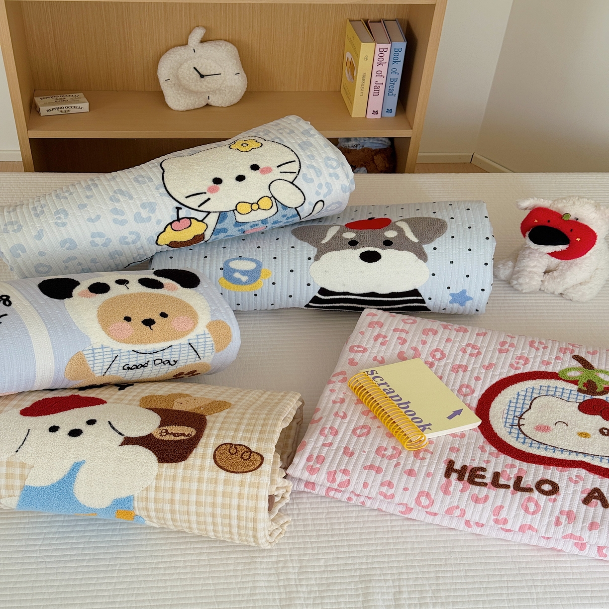 91家纺网 家纺一手货源 找家纺 顾里家纺 2026新款ins韩风床盖单品床盖单件三件套被套四件套 组合图仅供参考不可下单