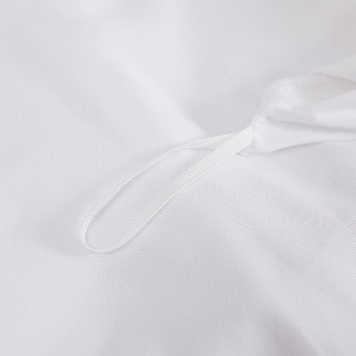 91家纺网 家纺一手货源 找家纺 莎臣豹 2026新款水洗棉磨毛纯色简约风四件套（风格一） 纯情白