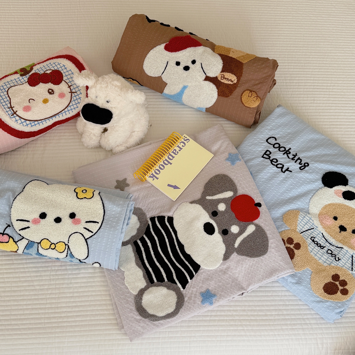 91家纺网 家纺一手货源 找家纺 顾里家纺 2026新款ins韩风床盖单品床盖单件三件套被套四件套 组合图仅供参考不可下单