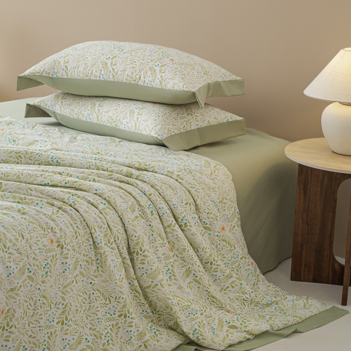 91家纺网 家纺一手货源 找家纺 柒月家居 2026新款凉感冰丝夏被空调被夏凉被 丛草集