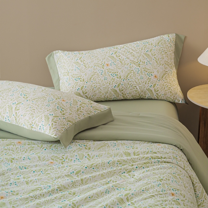 91家纺网 家纺一手货源 找家纺 柒月家居 2026新款凉感冰丝夏被空调被夏凉被 丛草集