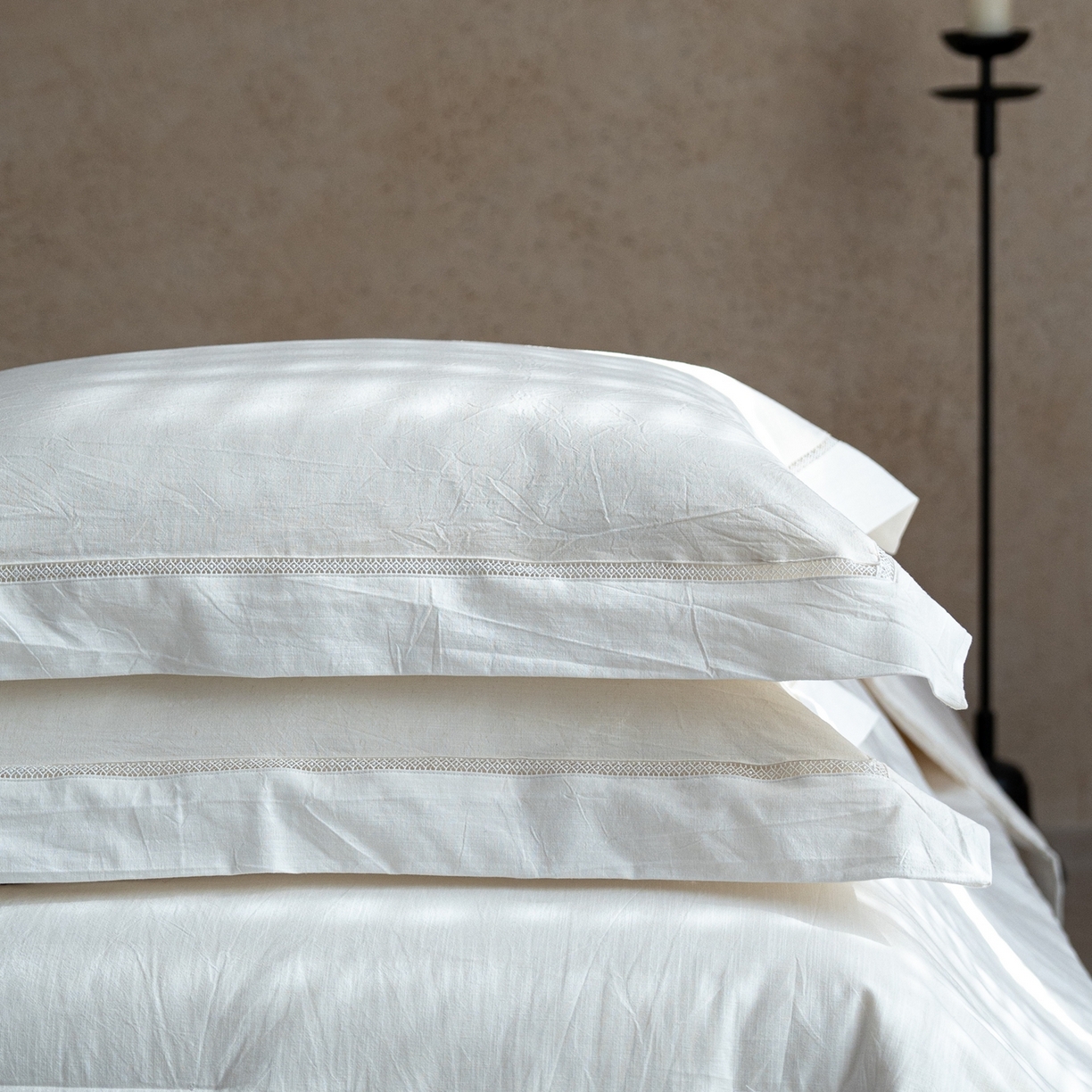 91家纺网 家纺一手货源 找家纺 （总）璞素家居 2026新款棉麻大豆镂空宽边夏被夏凉被空调被-陌白