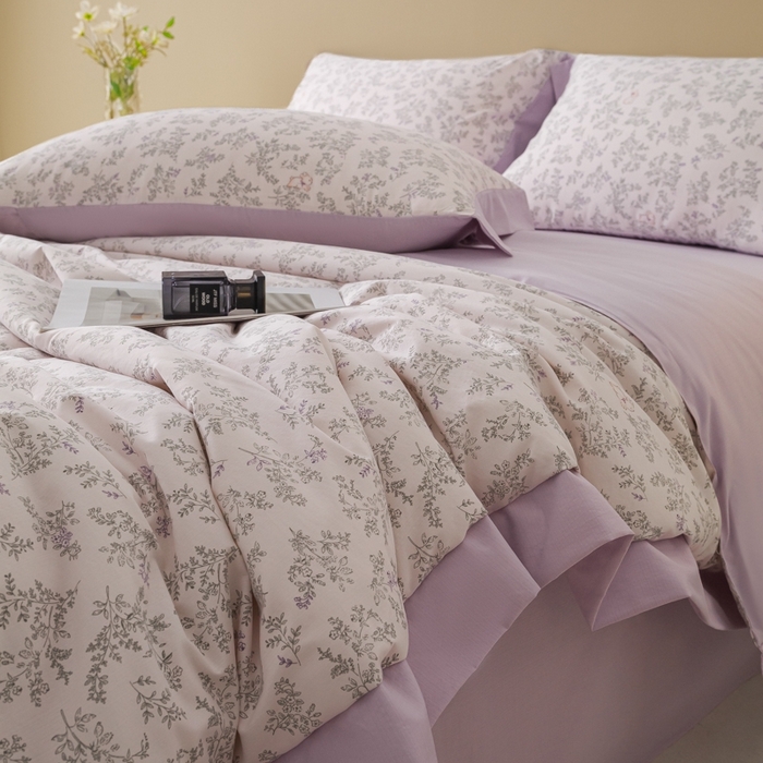 91家纺网 家纺一手货源 找家纺 柒月家居 2026新款凉感冰丝夏被空调被夏凉被 花语兔