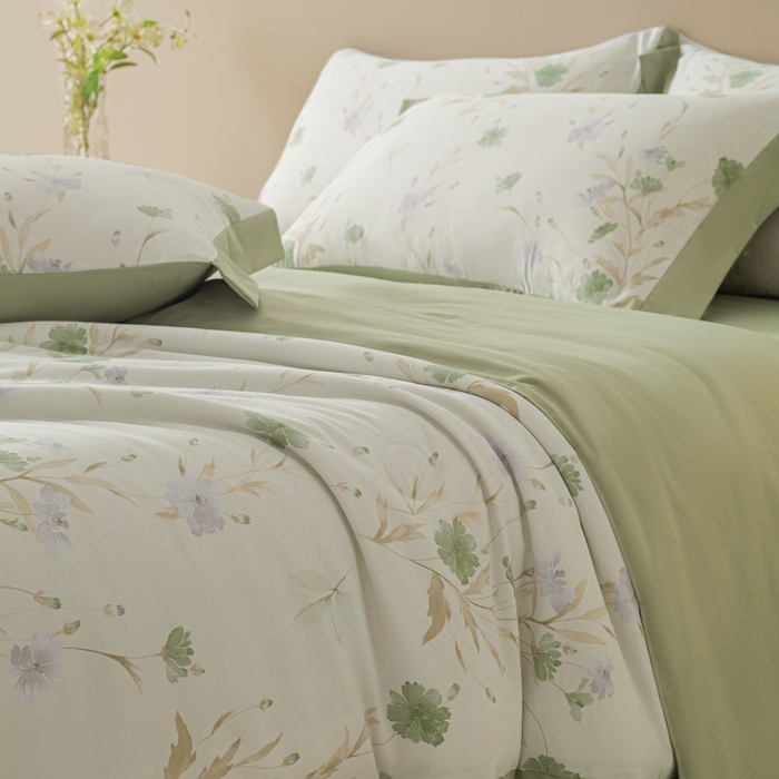 91家纺网 家纺一手货源 找家纺 柒月家居 2026新款凉感冰丝夏被空调被夏凉被 温岚