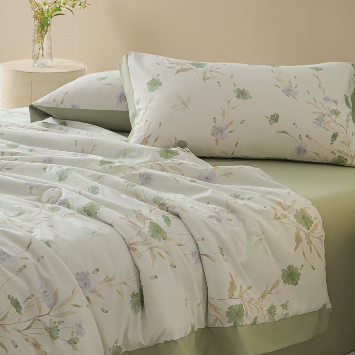 91家纺网 家纺一手货源 找家纺 柒月家居 2026新款凉感冰丝夏被空调被夏凉被 温岚