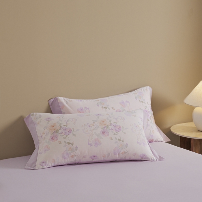 91家纺网 家纺一手货源 找家纺 柒月家居 2026新款凉感冰丝夏被空调被夏凉被 伊莉莎粉