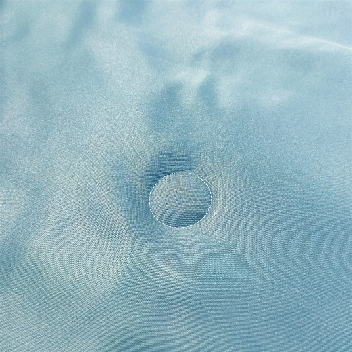 91家纺网 家纺一手货源 找家纺 招财星家纺 2026新款可水洗真丝被夏天空调被单人夏凉被冰丝夏被被子双人薄被（带质检报告买家秀） 丝语-湖蓝