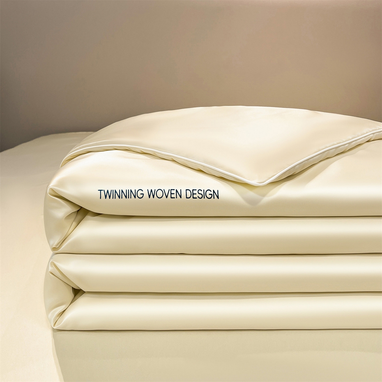 91家纺网 家纺一手货源 找家纺 招财星家纺 2026新款可水洗真丝被夏天空调被单人夏凉被冰丝夏被被子双人薄被（带质检报告买家秀） 丝语-奶白