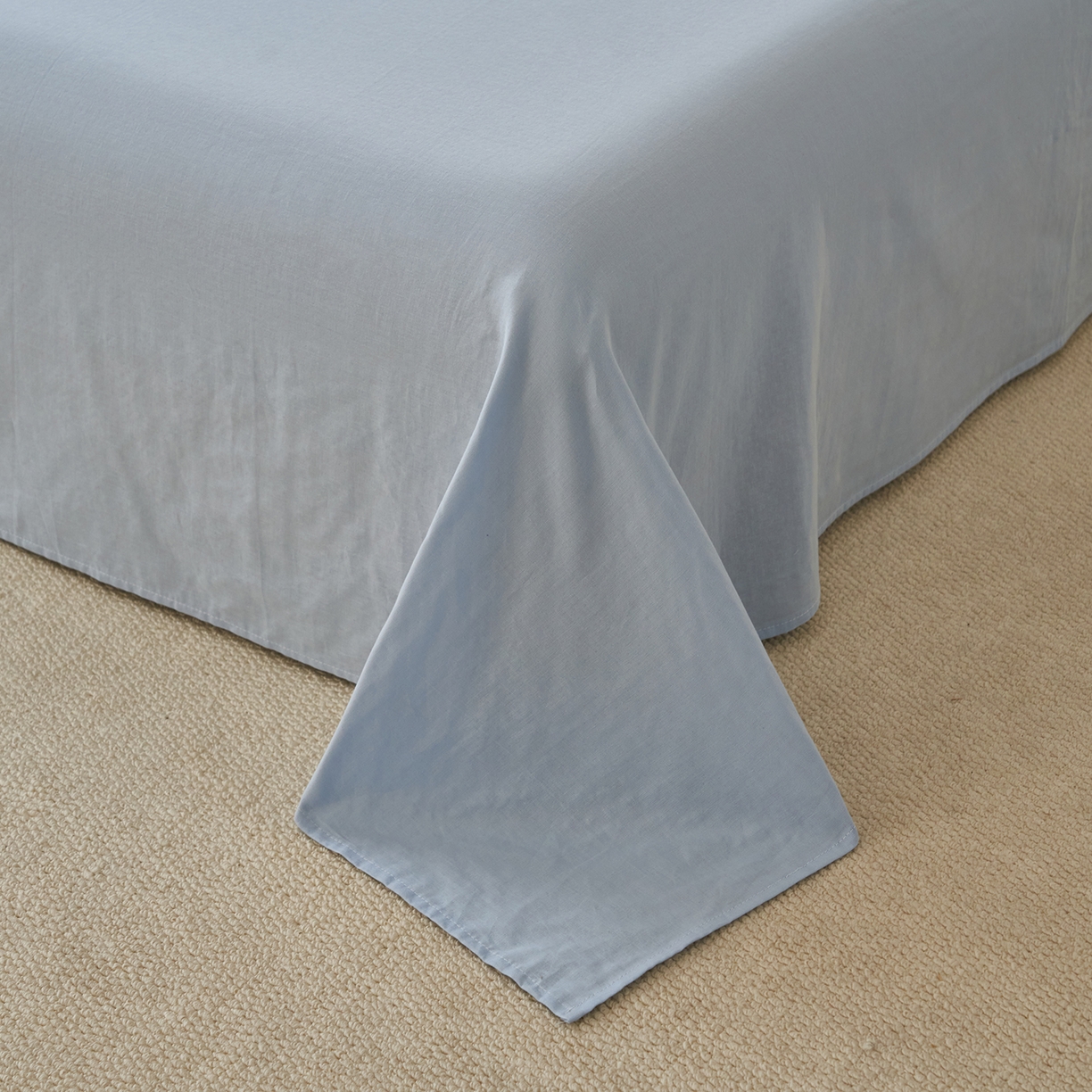 91家纺网 家纺一手货源 找家纺 （总）晨曦家纺 2026新款荷叶花边泡芙纱提花夏凉被四件套可水洗棉夏被四件套少女风