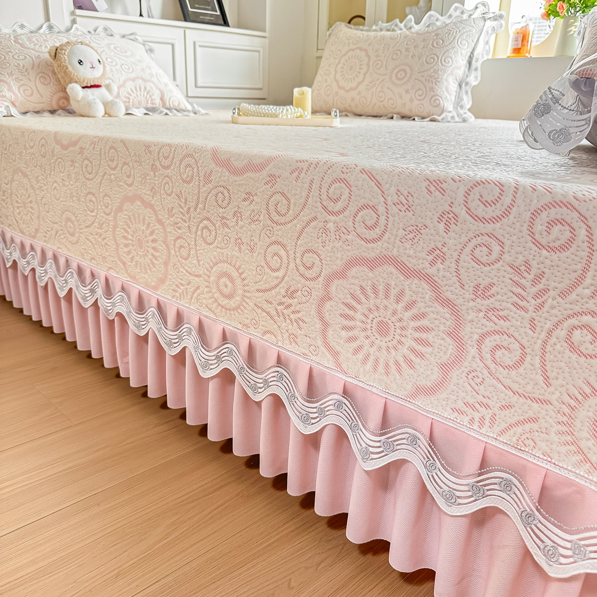 91家纺网 家纺一手货源 找家纺 （总）手艺人家纺 2026可定制炕盖榻榻米床盖大炕床单通用豆豆冰丝凉席榻榻米东北土炕（含买家秀）