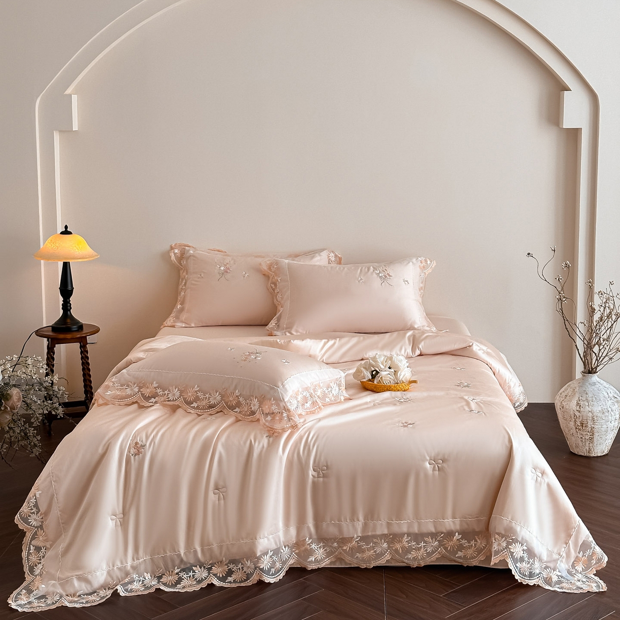 91家纺网 家纺一手货源 找家纺 （总）爱家（原缔乐家纺） 2026新款天丝夏被四件套-轻梦