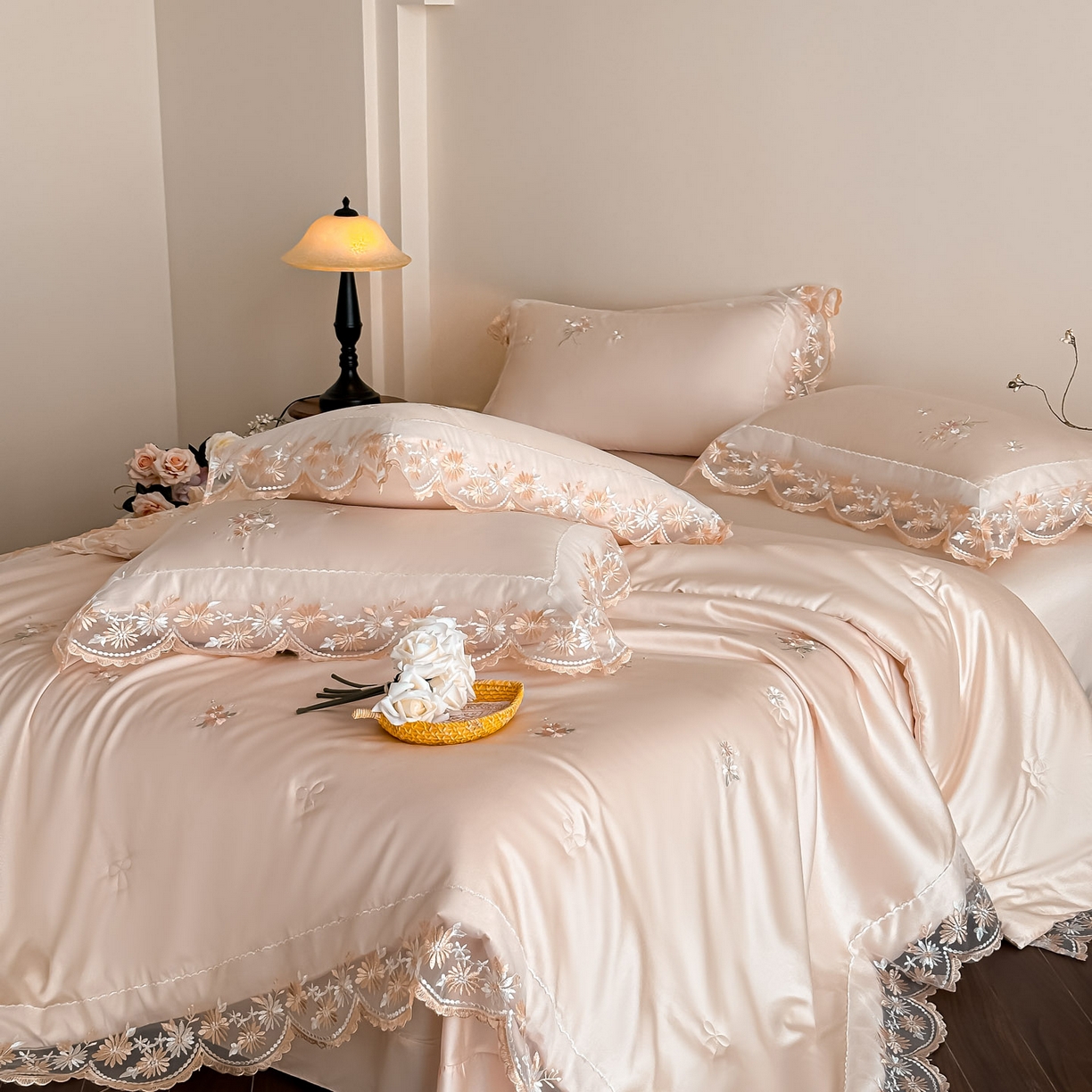 91家纺网 家纺一手货源 找家纺 （总）爱家（原缔乐家纺） 2026新款天丝夏被四件套-轻梦