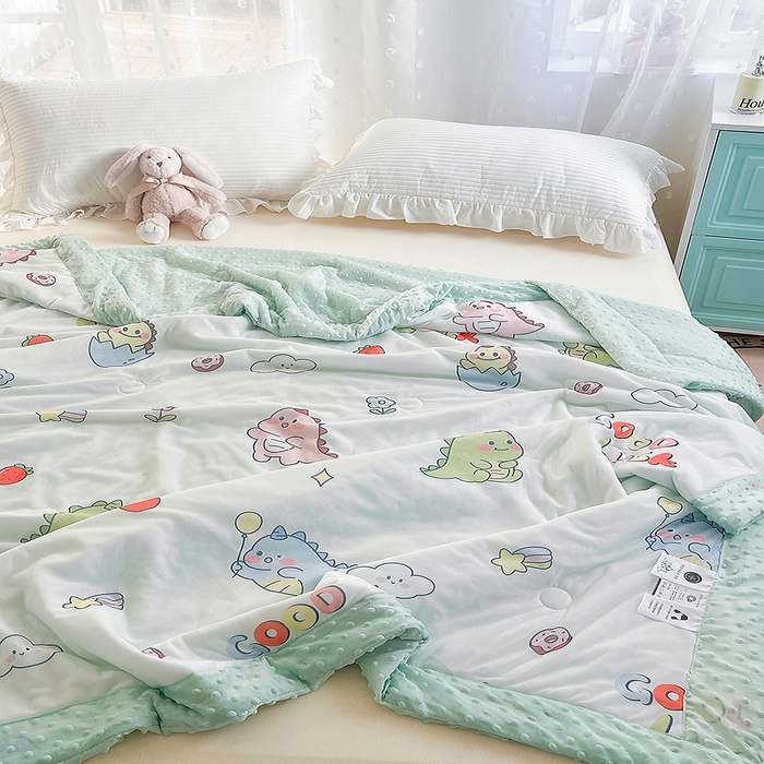 91家纺网 家纺一手货源 找家纺 （总）花满路 2026新款氨凉感丝夏被