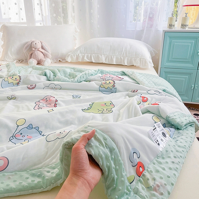 91家纺网 家纺一手货源 找家纺 （总）花满路 2026新款氨凉感丝夏被