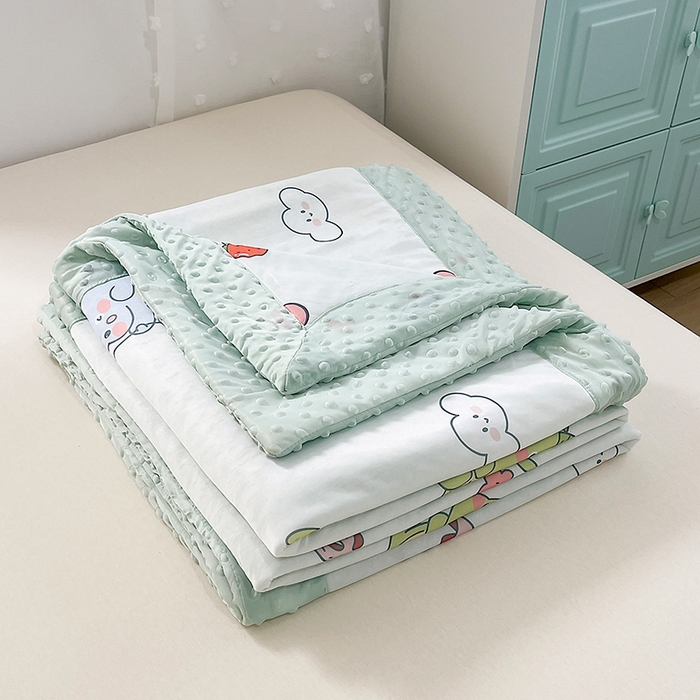 91家纺网 家纺一手货源 找家纺 （总）花满路 2026新款氨凉感丝夏被