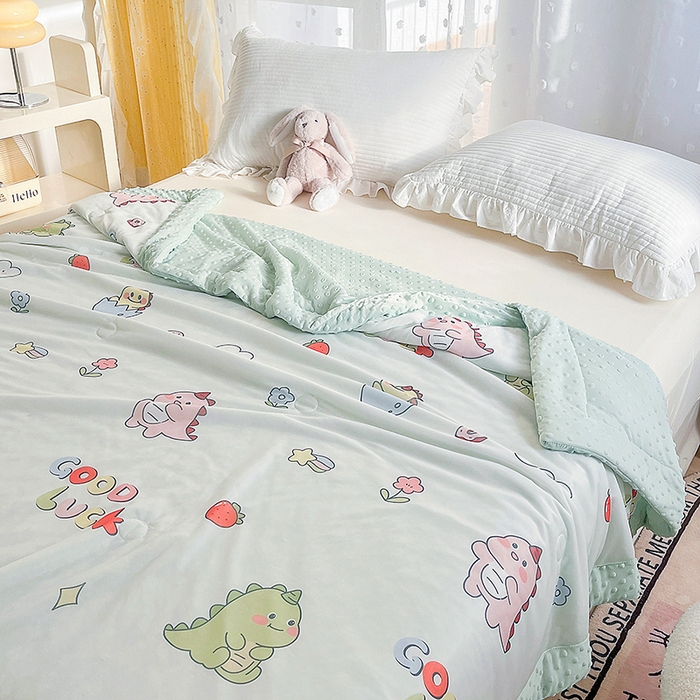 91家纺网 家纺一手货源 找家纺 （总）花满路 2026新款氨凉感丝夏被