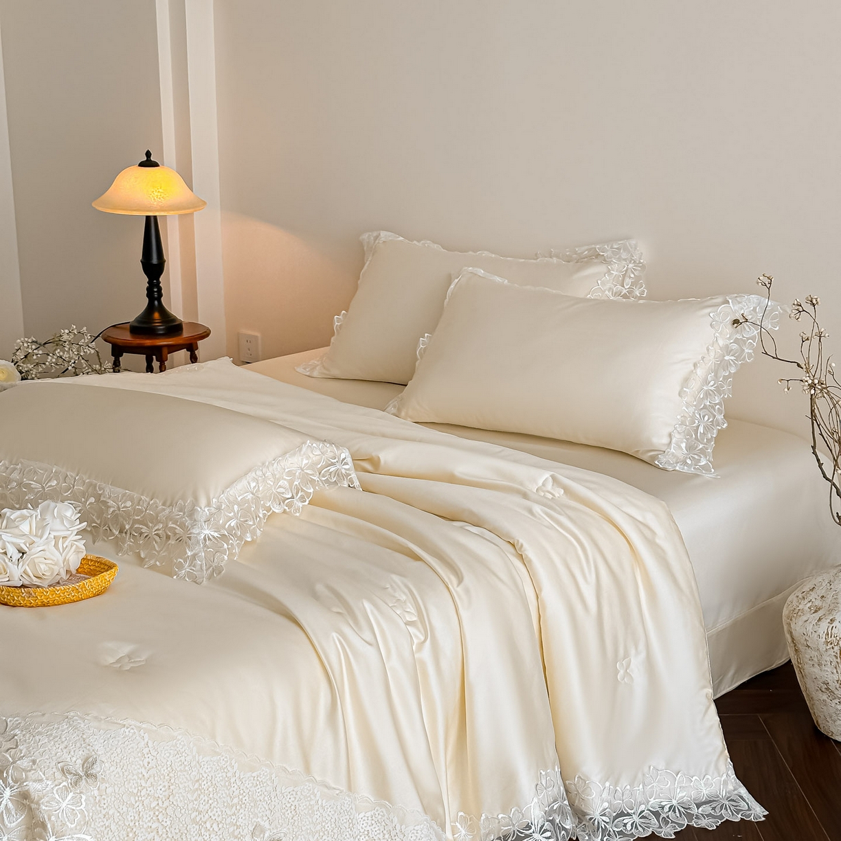 91家纺网 家纺一手货源 找家纺 （总）爱家（原缔乐家纺） 2026新款天丝夏被四件套-轻梦