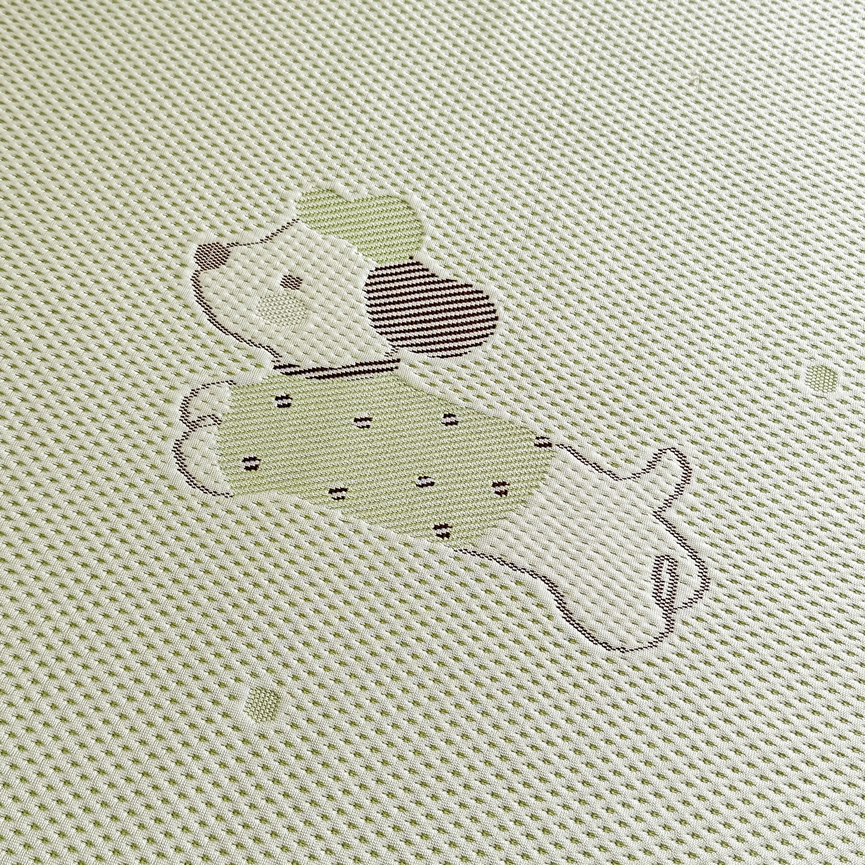 91家纺网 家纺一手货源 找家纺 手艺人家纺 2026可定制炕盖榻榻米床盖大炕床单通用豆豆冰丝凉席榻榻米东北土炕（含买家秀） 清爽福狗绿