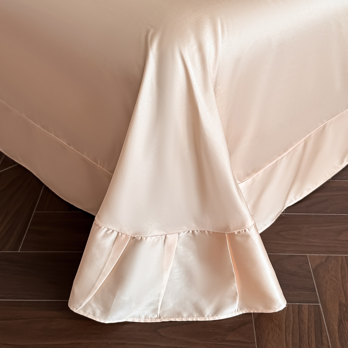 91家纺网 家纺一手货源 找家纺 爱家（原缔乐家纺） 2026新款天丝夏被四件套-轻梦 婉栀-公主粉