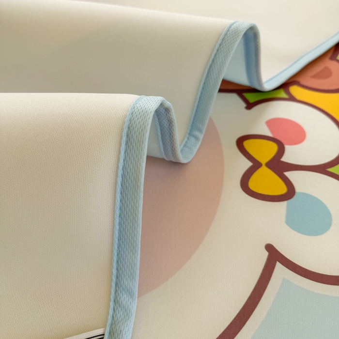 91家纺网 家纺一手货源 找家纺 潮邦创意家居 2026新款A类小冰皮软席油光冰丝席-巴波布布系列【含A类检测报告】 啵啵团